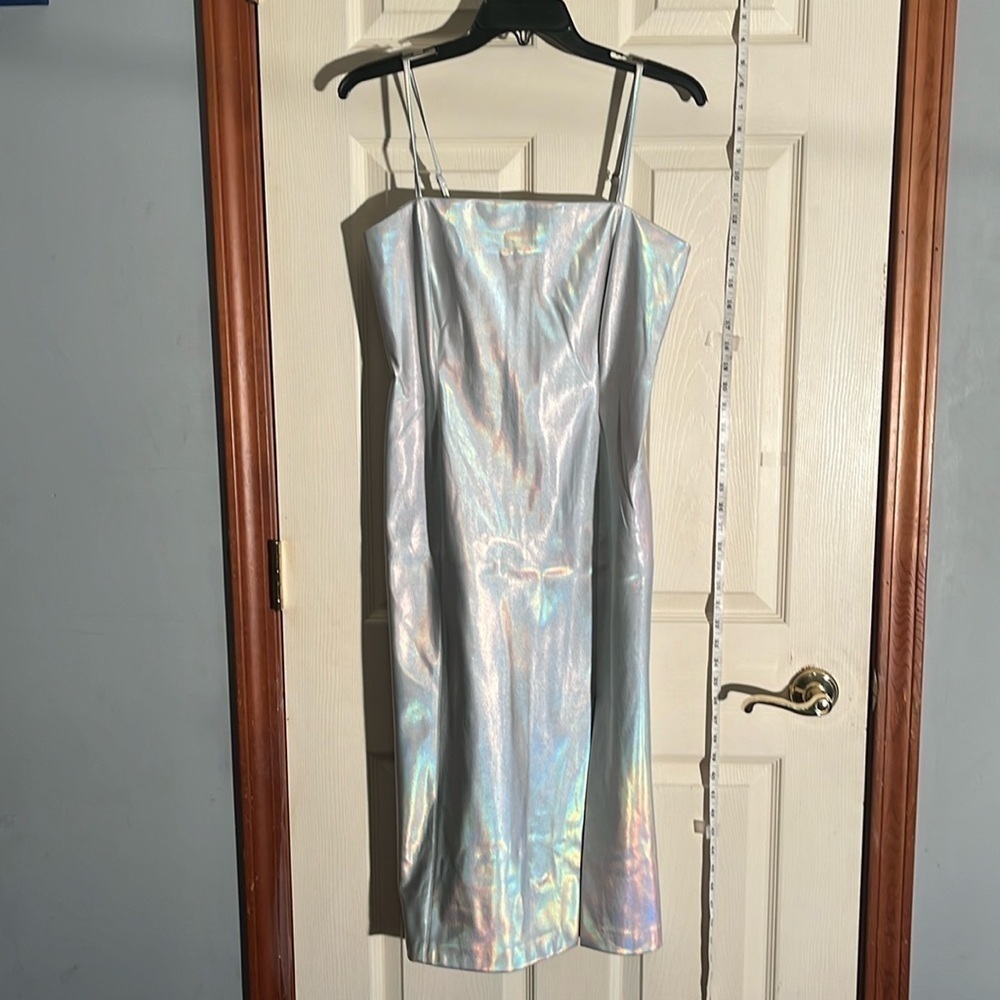 Steve Madden Silver Midi Dress